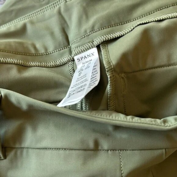 Spanx NWT Women's Canopy (Green) SUNSHINE Athletic Shorts, Size XLarge - Picture 6 of 7